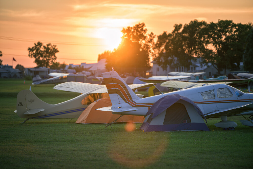 EAA AirVenture sunset