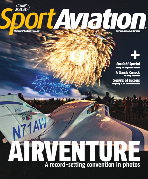 september 2024 sport aviation cover