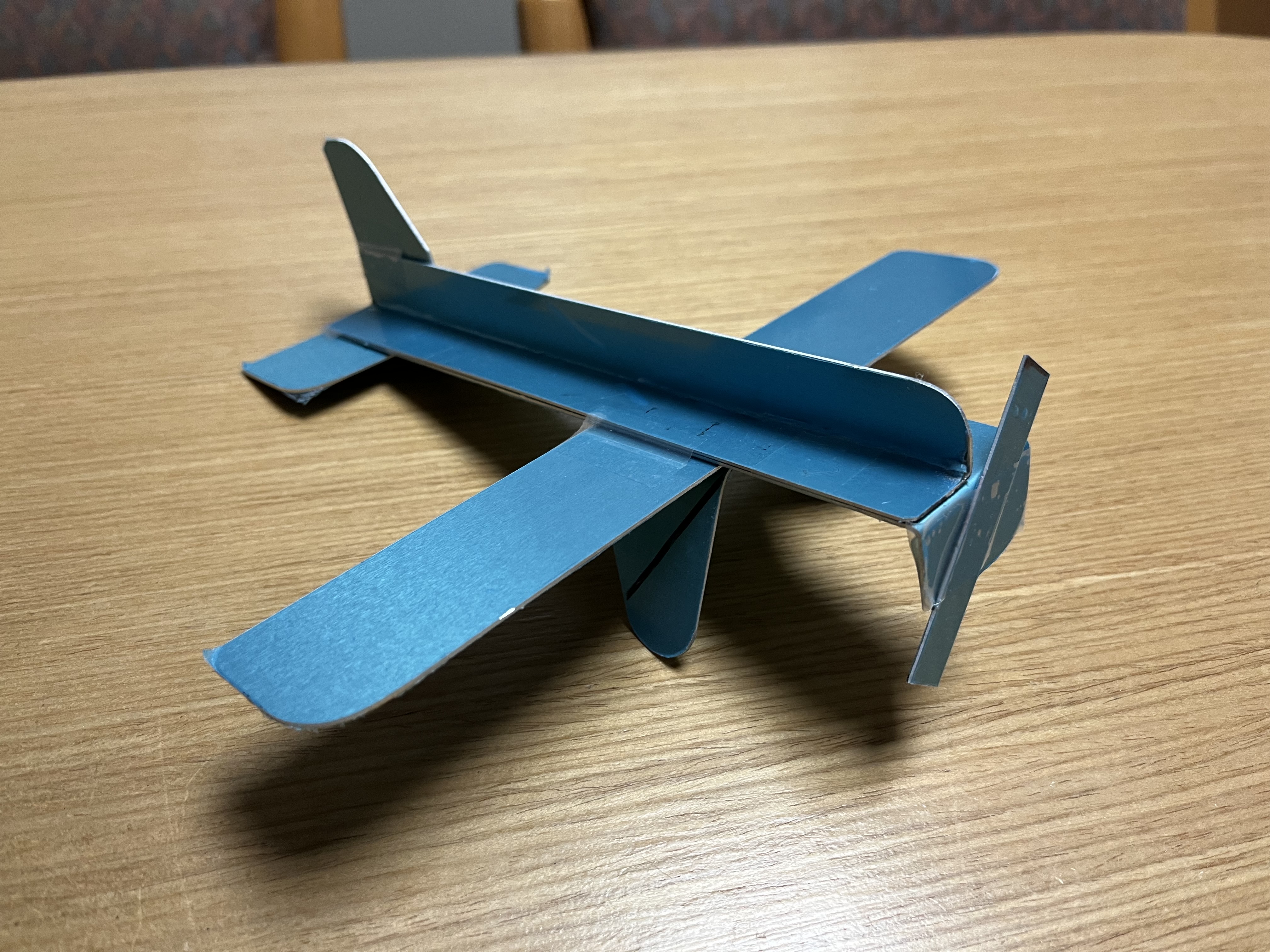 Sheet Metal Riveted Airplane
