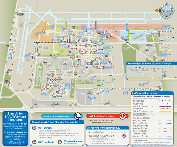 2025 eaa airventure oshkosh trams map