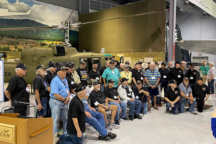 EAA huey vietnam crew reunion